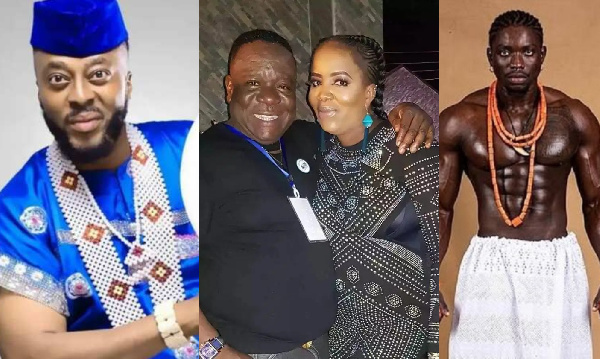 Benson Okonkwo, Mr Ibu and wife and VeryDarkMan