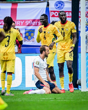 The Black Stars held England to a goalless draw in Boston
