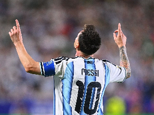 Argentina captain Lionel Messi