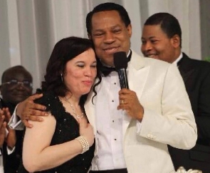 Anita and Chris Oyakhilome