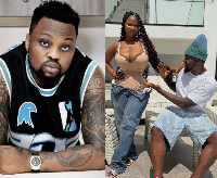 Egungun and lady with tiny waist