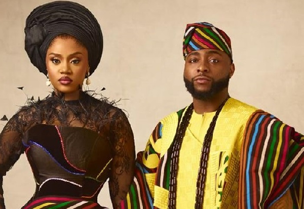 Davido and his wife, Chioma
