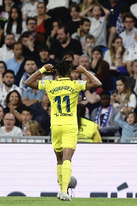 Samuel Chukwueze during his time at Villarreal