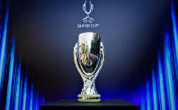 The UEFA Super Cup trophy