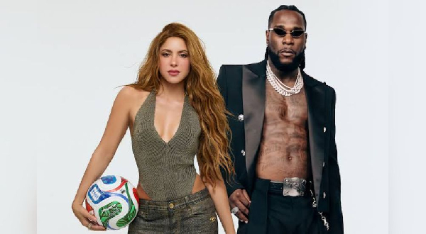 Burna Boy and Shakira will perform at the opening ceremony of the World Cup