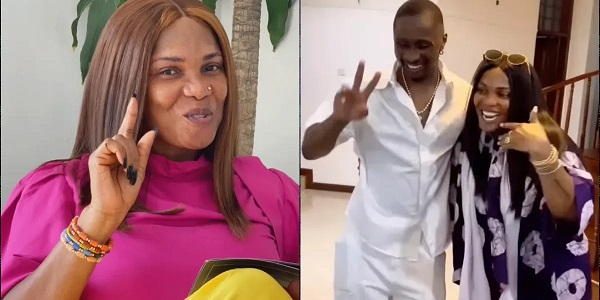 Iyabo Ojo and son in-law, Jux