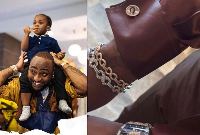 Davido and late son, Ifeanyi