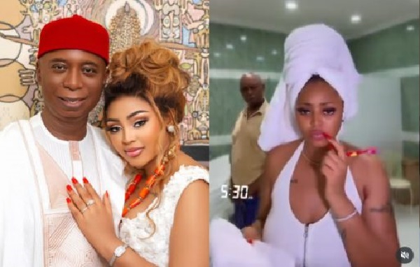 Regina Daniels and her Husband, Ned Nwoko