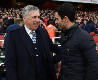 Carlo Ancelotti and Mikel Arteta