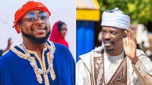 L-R: Davido, Bashir Ahmad