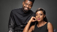 Basketmouth and his wife Elsie Okpocha