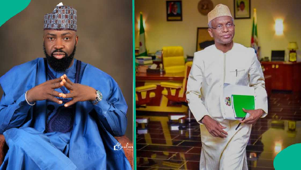 Abdul Maikori and former governor of aduna State, Nasir El-Rufai