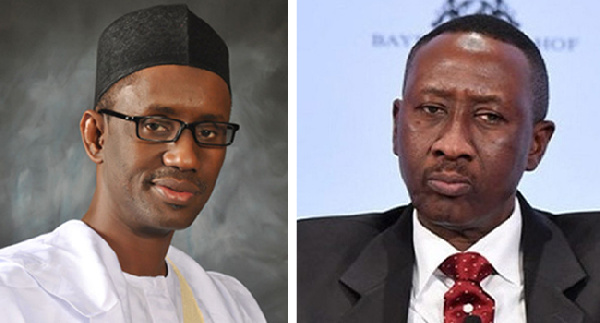 Nuhu Ribadu and Maj-Gen Babagana Monguno