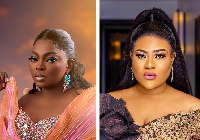 Actress Funke Akindele and Nkechi Blessing