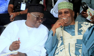 Adamawa Gov, Fintiri and former Vice President Atiku Abubakar