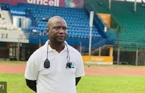 Sierra Leone head coach John Keister