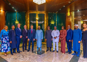 President Bola Ahmed Tinubu meets with top officials of Global energy giant, Shell Plc