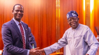 President Bola Tinubu and Dr Taiwo Oyedele