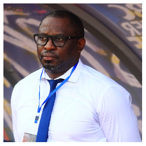 Panthers of Gabon head coach, Thierry Mouyouma