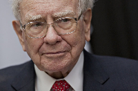 American entrepreneur Warren Buffett