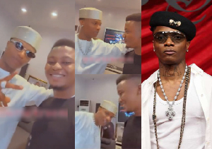 Wizkid and fan
