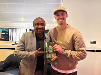 Tijani Babangida and Manchester City midfielder Tijjani Reijnders