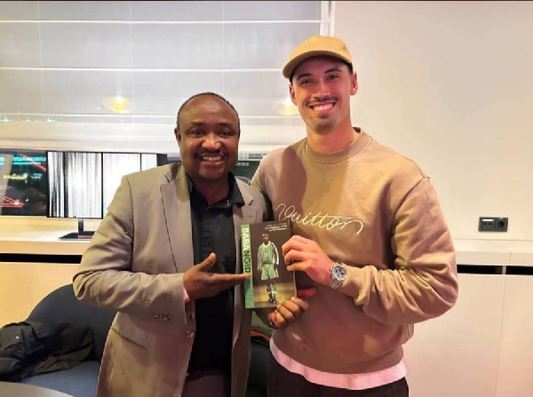 Tijani Babangida and Manchester City midfielder Tijjani Reijnders