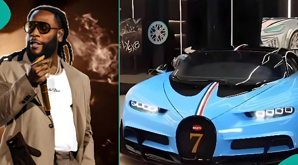 Burna Boy’s ₦9bn Venuum Bugatti Chiron VXX