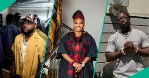 davido, Iyabo Ojo and VeryDarkMan