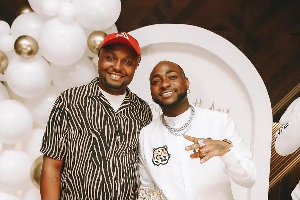 Israel DMW with Grammy-nominated artist, Davido Israel DMW with Grammy-nominated artist, Davido
