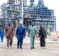 Kenya President William Ruto visits Dangote Refinery in Lekki, Lagos State, Nigeria