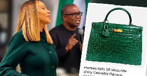 Peter Obi, wife and Hermès Kelly handbag Peter Obi, wife and Hermès Kelly handbag