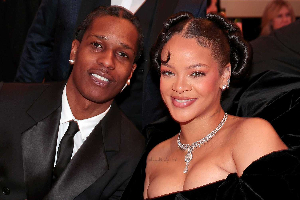 Rihanna and partner, A$AP Rocky