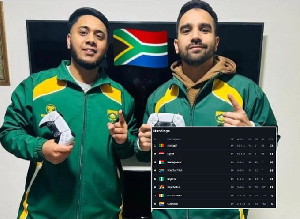 The South African representatives at the tournament