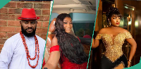 Yul Edochie and Lizzy Gold
