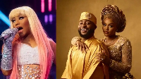 Nicki Minaj congratulates Davido and Chioma