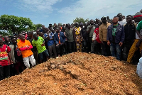 Burial site of terrorism victims in Plateau