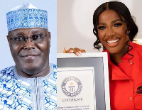 Atiku Abubakar and Hilda Baci