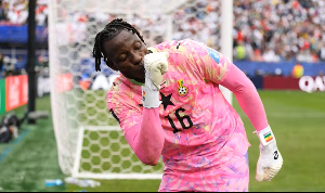 Ghana goalkeeper Benjamin Asare