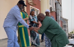 Dele Momodu and the late Raymond Dokpesi