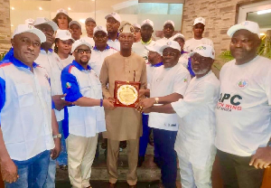 HRH Dr Olaide Mayowa Jose and Hon. Tayo Akinmade Ayinde and Hon. Olatunde Gideon Igbasan