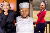 Tonto Dikeh, Churchill, and ex wife