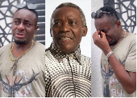 Emeka Ike crying over death of Olu Jacobs