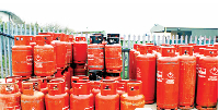 Cooking gas cylinders