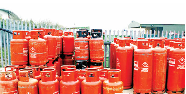 Cooking gas cylinders