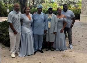 Davido and family