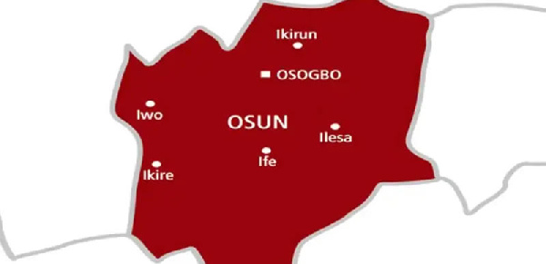 Osun state map