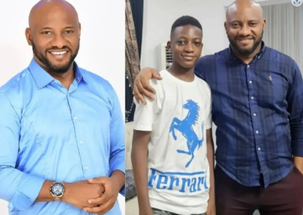 Yul Edochie and late son