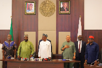 Members of Nyesom Wike's backed National Working Committee
