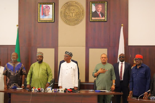 Members of Nyesom Wike's backed National Working Committee